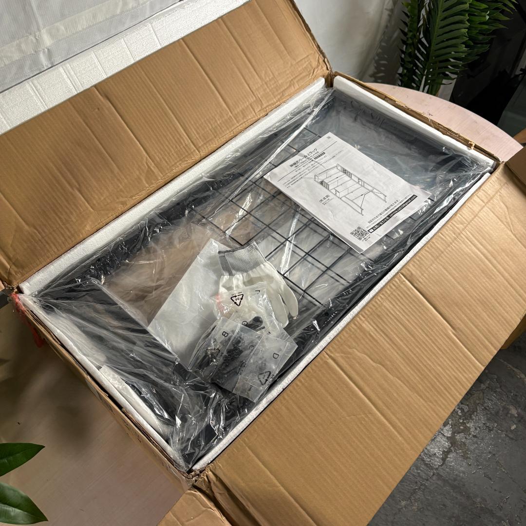 【幅伸縮・2口コンセント・高さ調整】冷蔵庫上ラック YDH ゴミ箱上ラック キッ