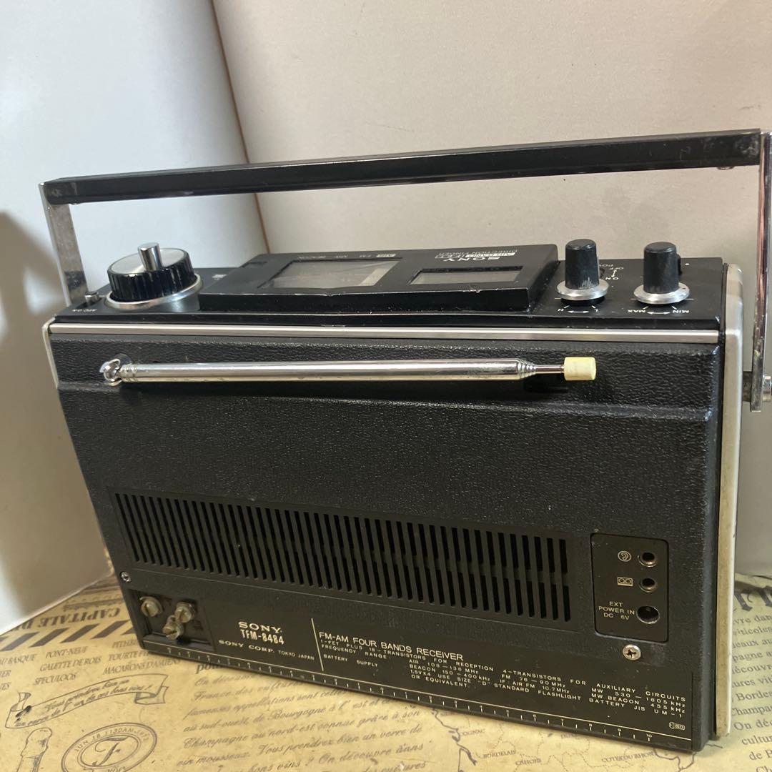 専用品トップのチューニングスケール部のクラックが残念。ソニーTFM-8484