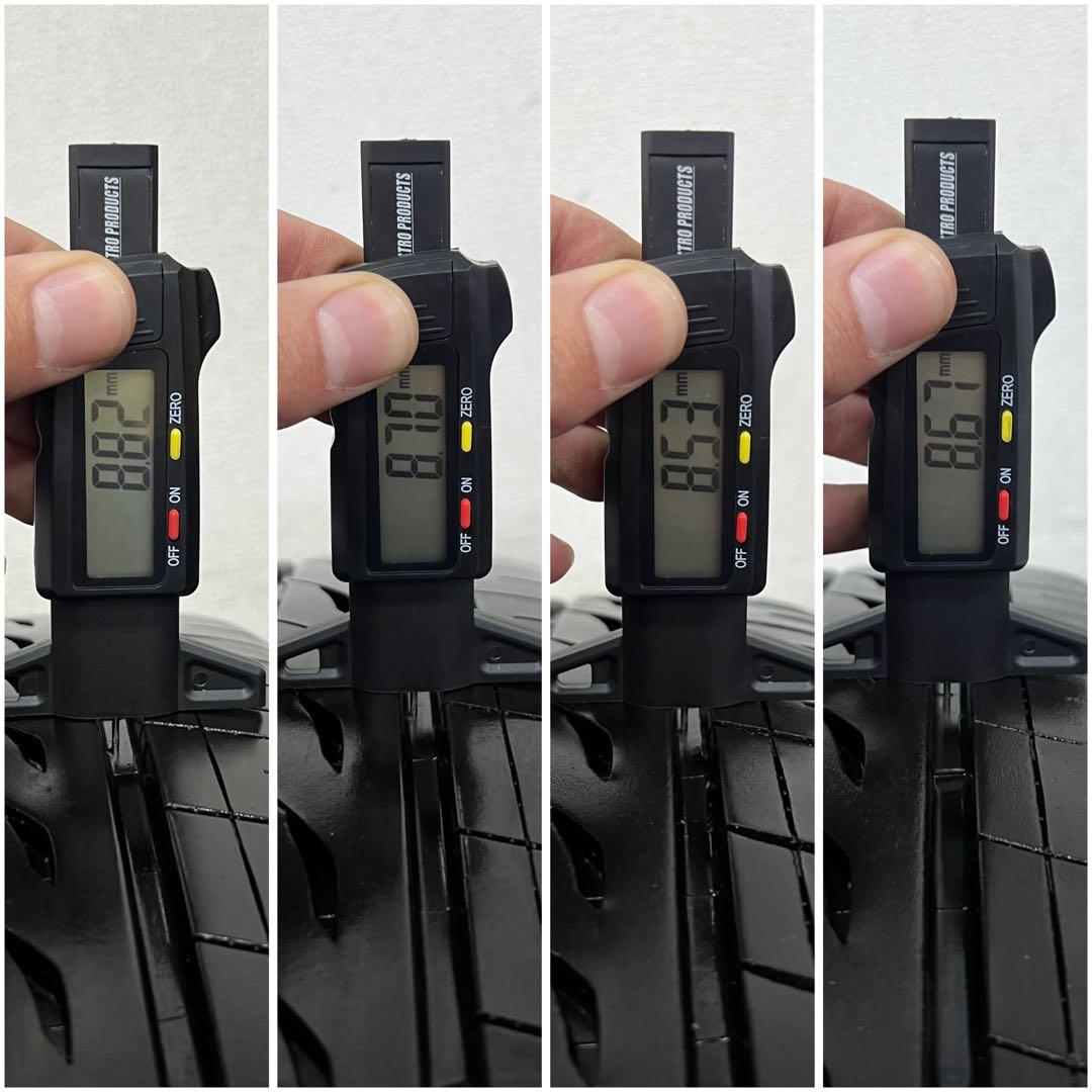 レクサスLS460 純正19インチホイール/ブリヂストンタイヤ 2025年タイヤ