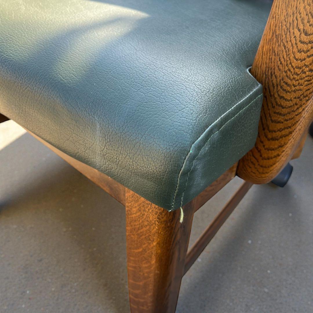 カリモクChitanoキャスター付き ダイニングチェア カーキ 5脚