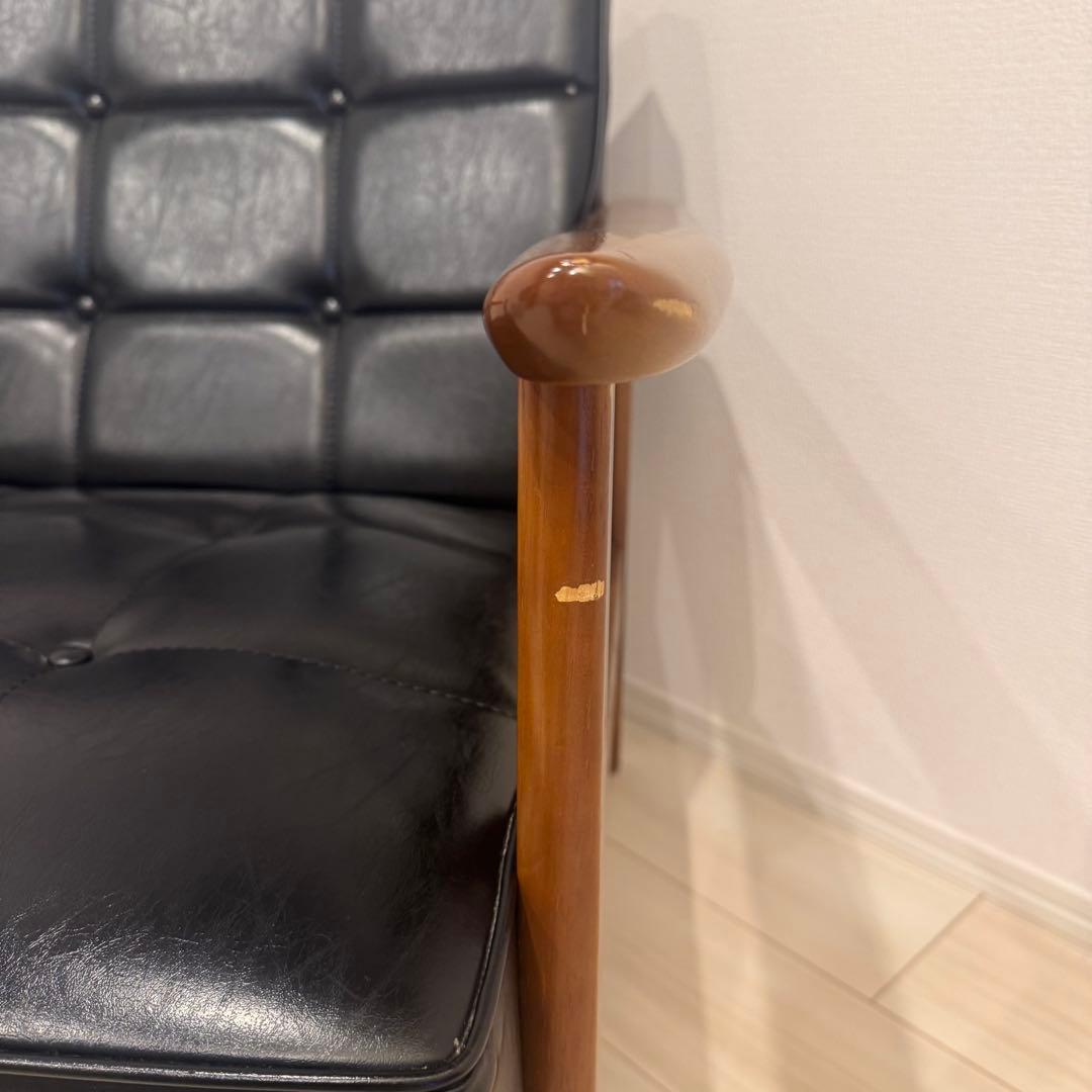 ✴︎値下げしました✴︎【カリモク60】Kチェア　1シーター　スタンダードブラック①