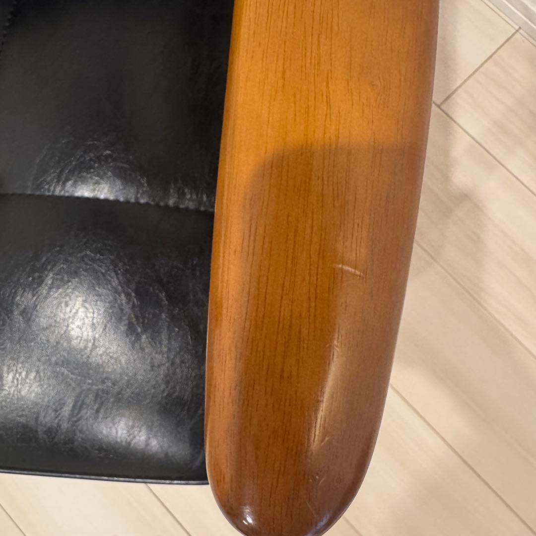 ✴︎値下げしました✴︎【カリモク60】Kチェア　1シーター　スタンダードブラック①