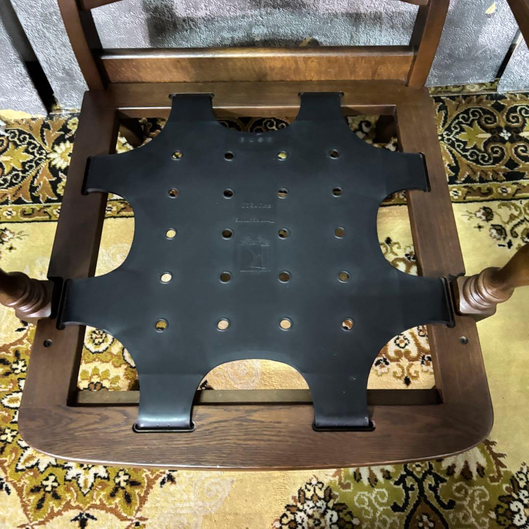 ꧁飛騨産業 HIDA꧂キツツキマーク 穂高 リビングチェア アーム ソファ 家具