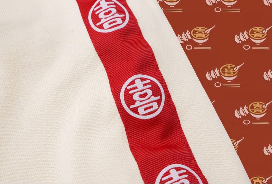 逃げ水あむ SOXSOCKS アツアツ餃子ハーフジップスウェット