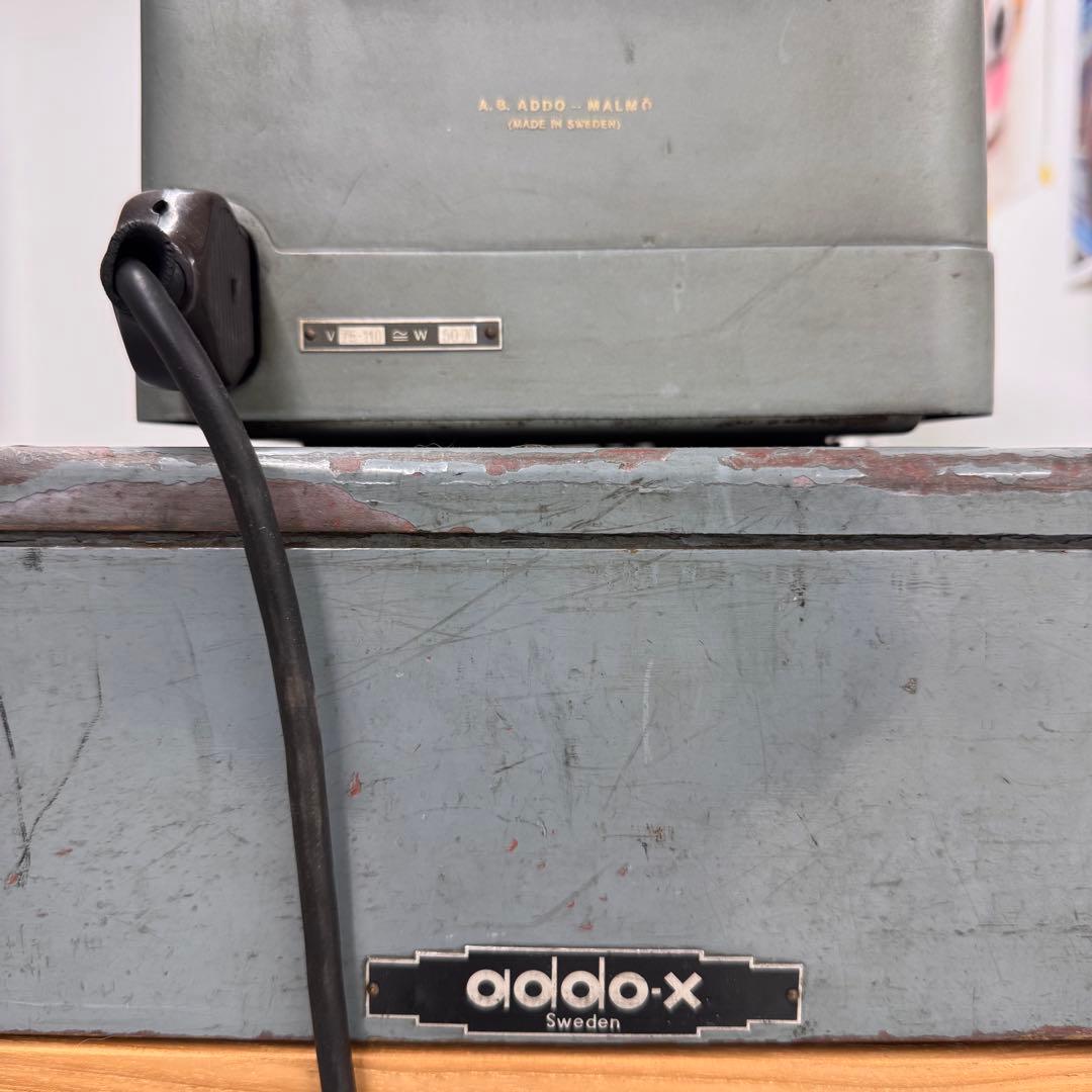 addo-x ヴィンテージレジ　使用可能