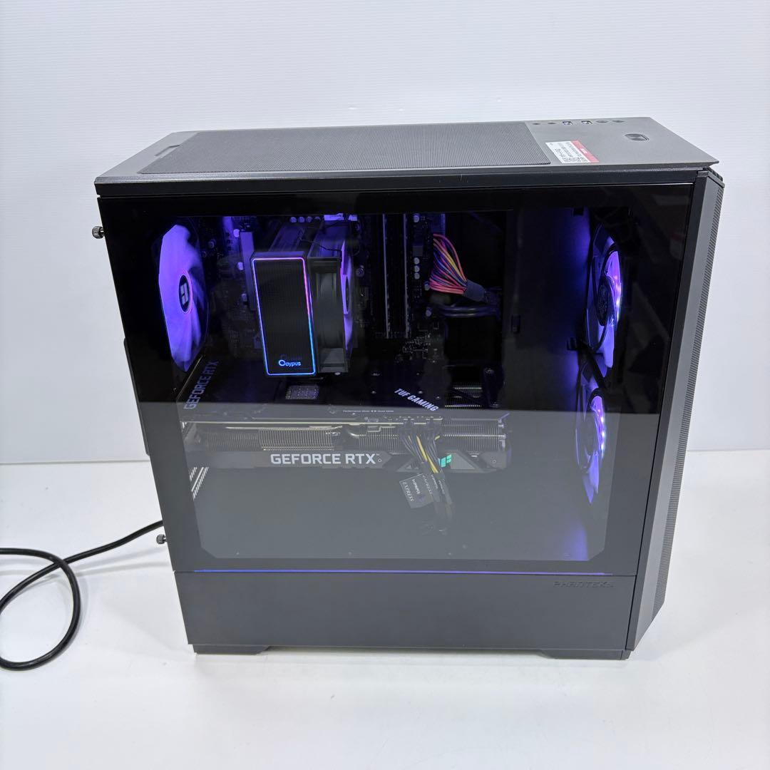 ゲーミングPC i7 11700F RTX3080 重いゲームも快適 色変LED