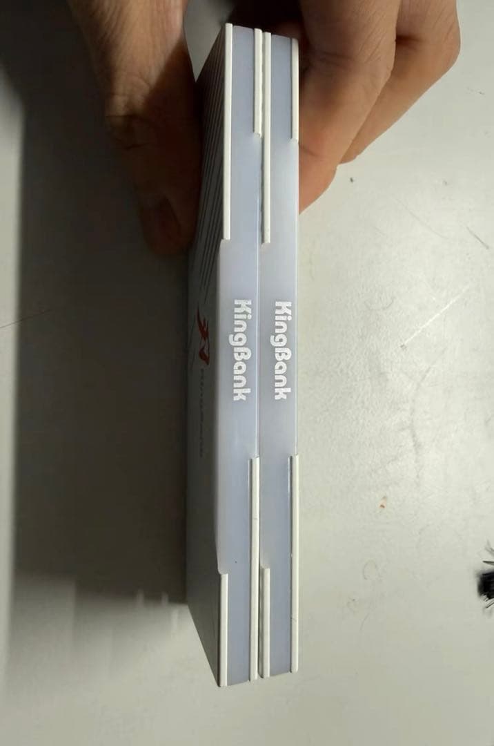 KingBank メモリモジュール ホワイトddr5 6400c32（32g）