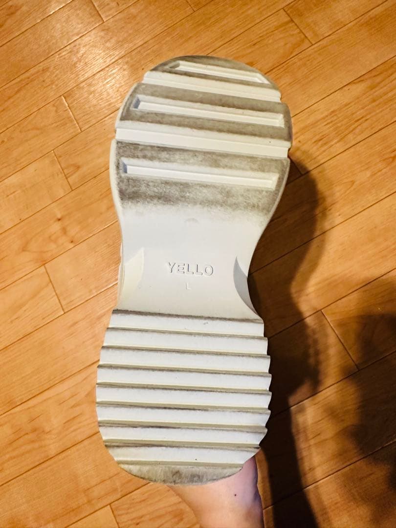 即購入⭕️YELLO スノーブーツ　ホワイト L(24.5cm)