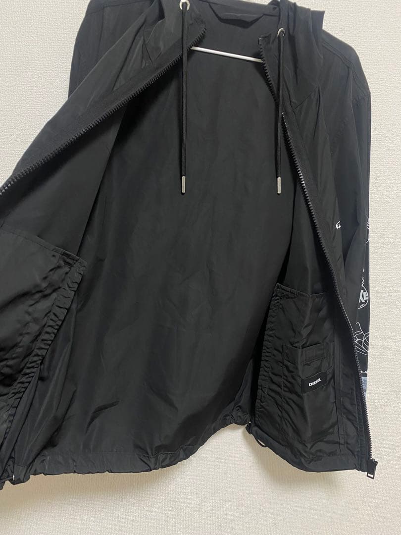 【美品】ＤＩＥＳＥＬ　ナイロン パーカー　ジャケット