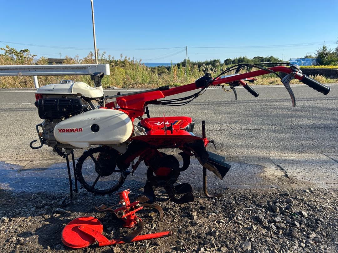 宮崎　ヤンマー　管理機 正転逆転　5.8馬力 作業幅300 PST60　動画あり