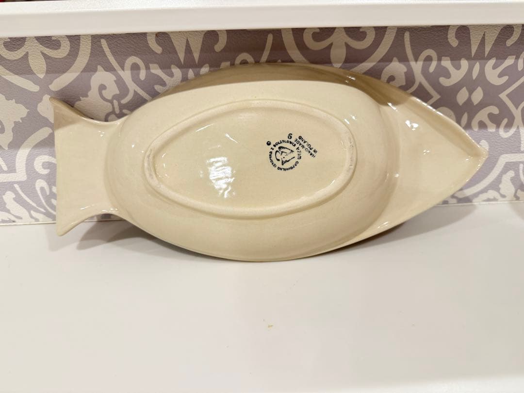 ポーリッシュポタリー　魚形　花瓶　おまとめ