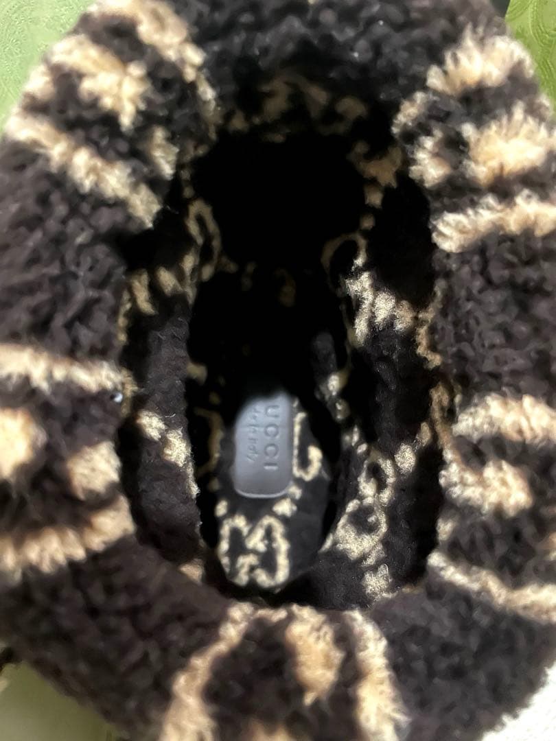 GUCCI ロゴデザインブーツ29センチ