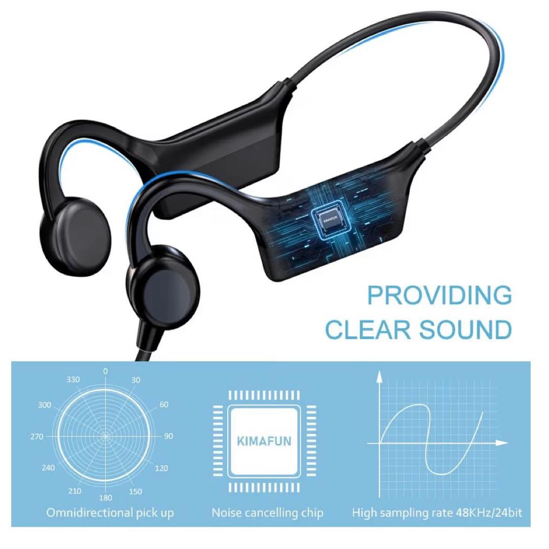 ワイヤレス　完全防水マイク KIMAFUN2.4G 無線　ヘッドセット