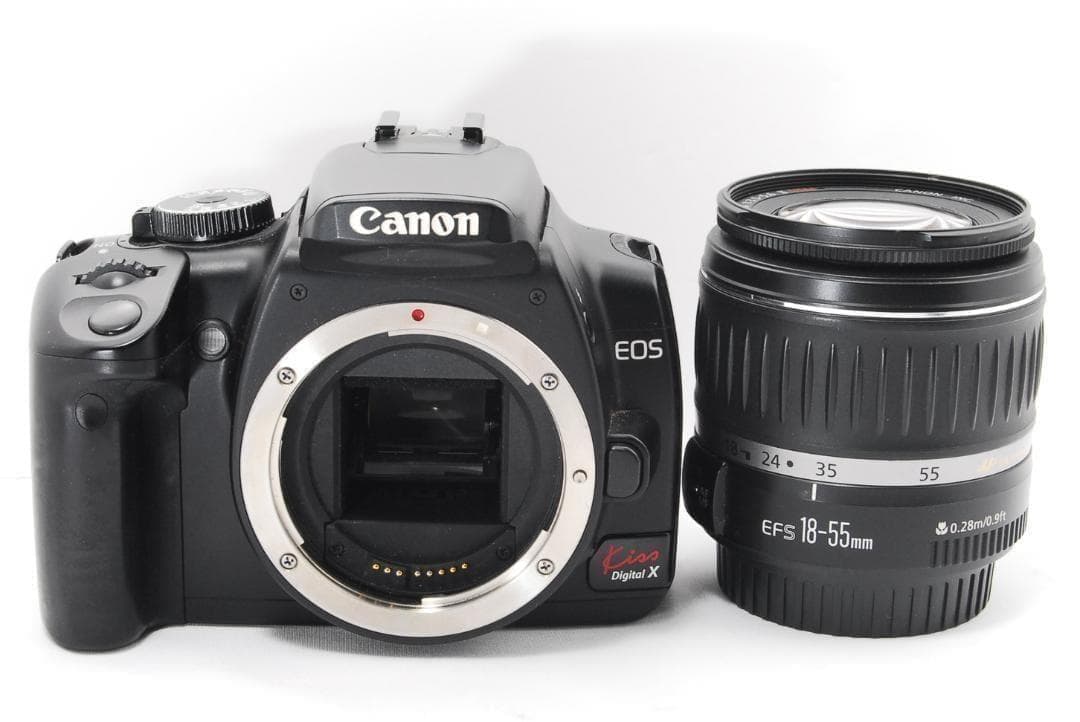 Canon kiss X 一眼レフカメラ お手頃価格 シングルレンズセット