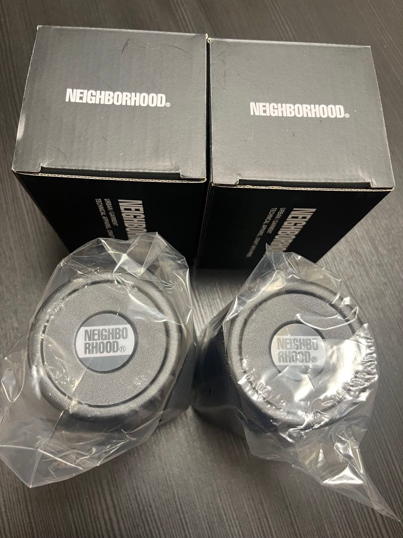 NEIGHBORHOOD LOGO TUMBLER 2個 set