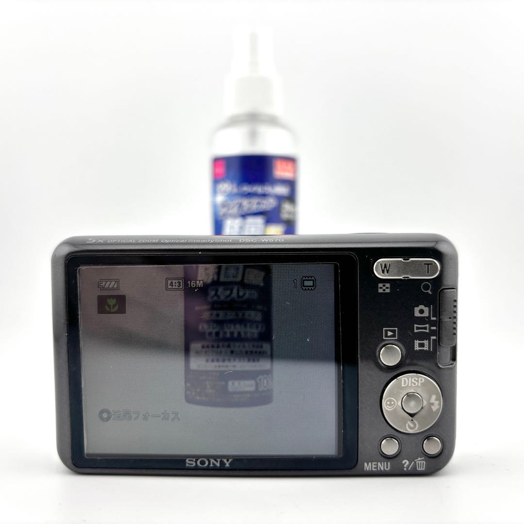 【完動品】SONY DSC-W570 ソニー　動作保証　サイバーショット