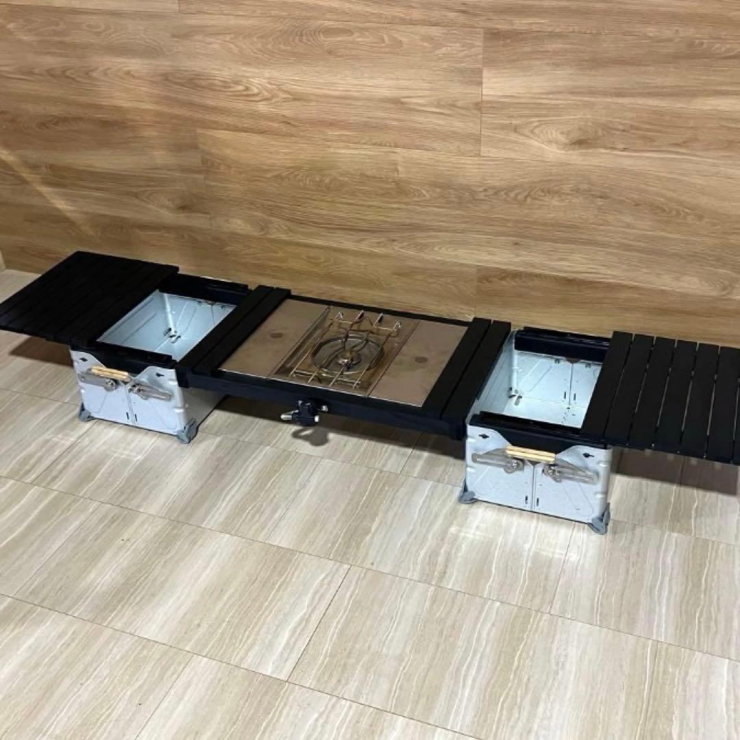 シェルフコンテナ25用　スライド天板ブリッジテーブル　オーダー承ります