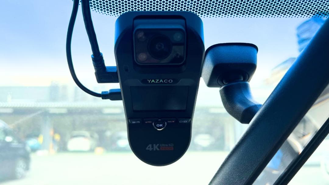 【高画質4K＋3カメラ】YAZACO P3 Pro 360°ドライブレコーダー