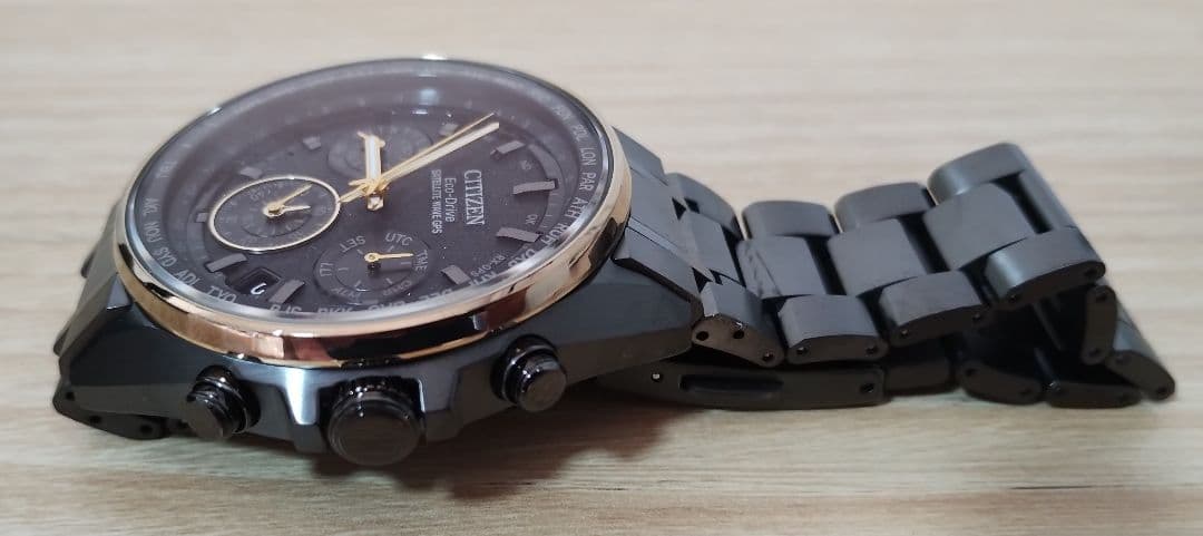 CITIZEN　アテッサ　エコドライブGPS電波　100周年記念限定　電池交換済