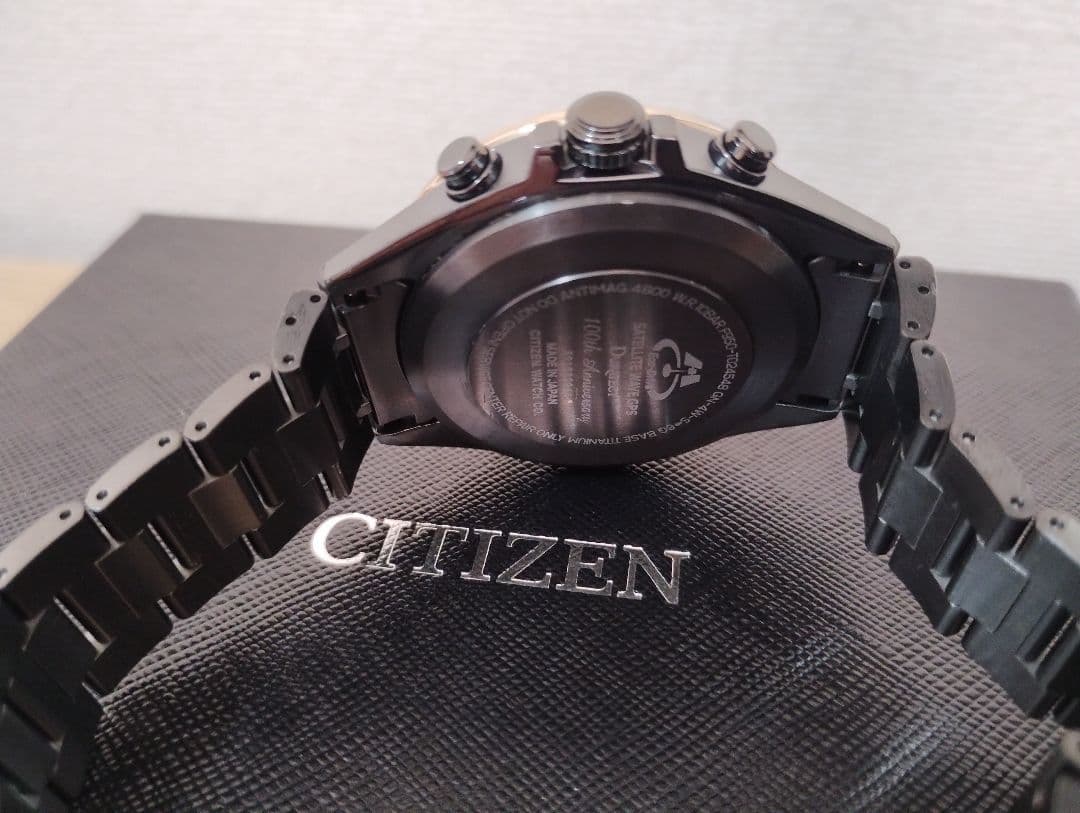 CITIZEN　アテッサ　エコドライブGPS電波　100周年記念限定　電池交換済