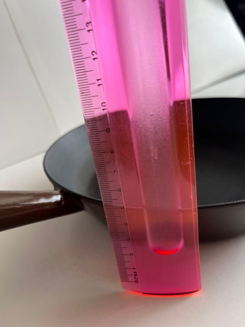 希少　廃盤　ヴィンテージ ルクルーゼ　フライパン　24cm ブラウン