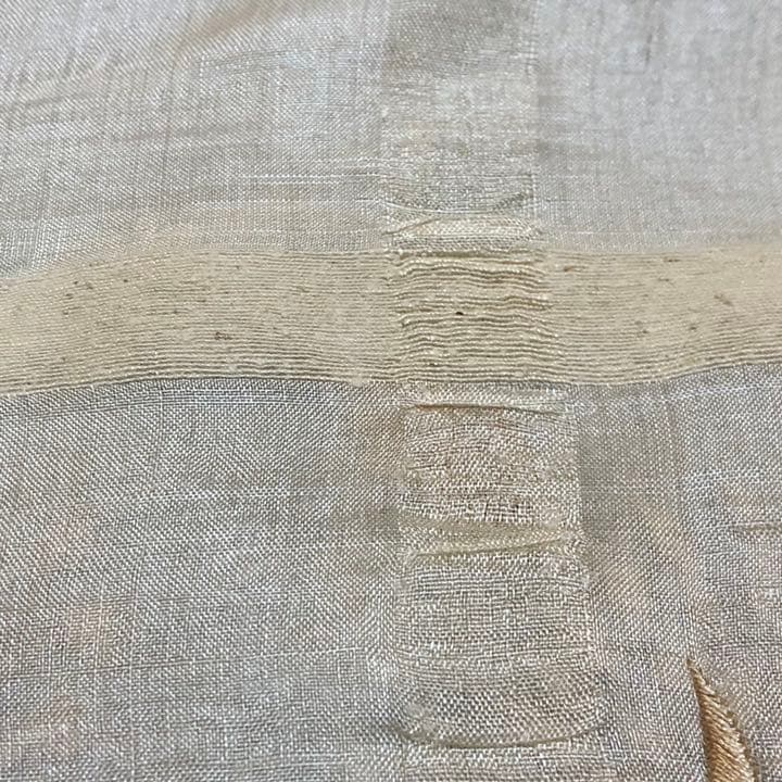 希少 anke drechsel アンケ ドレッチェル シルク刺繍 クロス