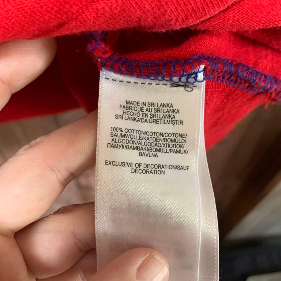 POLO RALPH LAUREN ポロラルフローレン L クロスフラッグ 刺繍