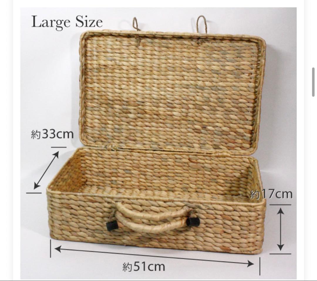 ウェルカムトランク　バスケット　撮影道具　撮影小物　ナチュラルテイスト