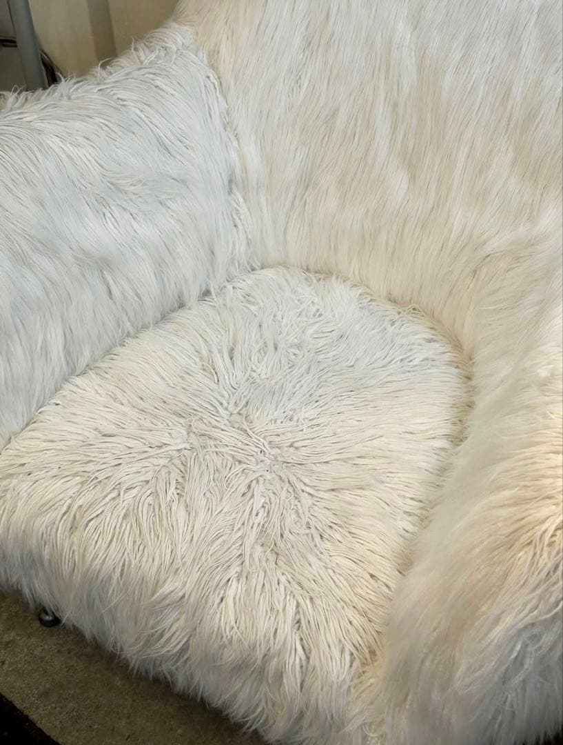 KARE ゴールドフィンガーホワイト アームチェア【monoroom町田】