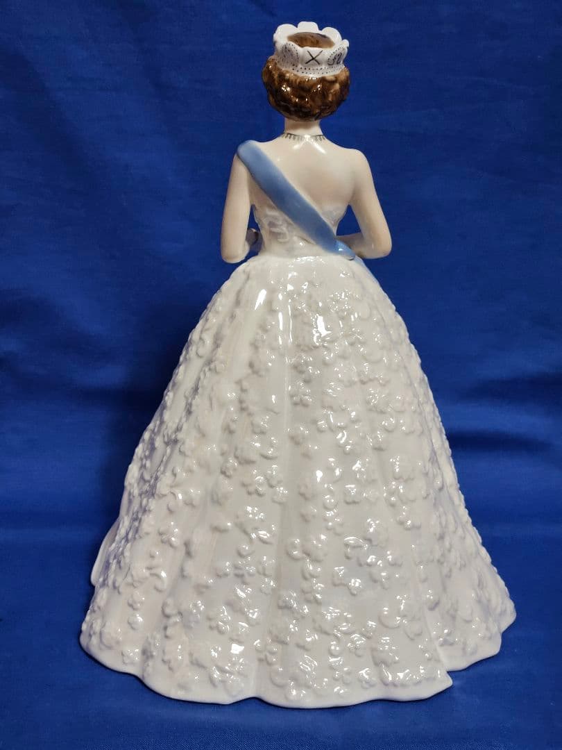 レア エリザベス女王 フィギュア ロイヤルウースター 1953年 フィギュリン