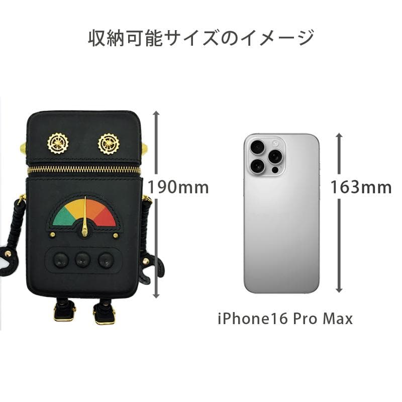 【本革】スマホショルダーバッグ レザーポーチ ウォレット お財布 ハンドメイド