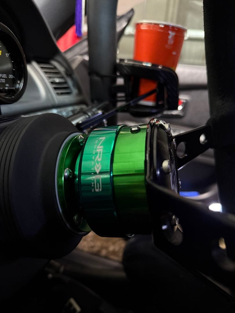 nrg グットガン　クイックリリース　ステアリング　セット