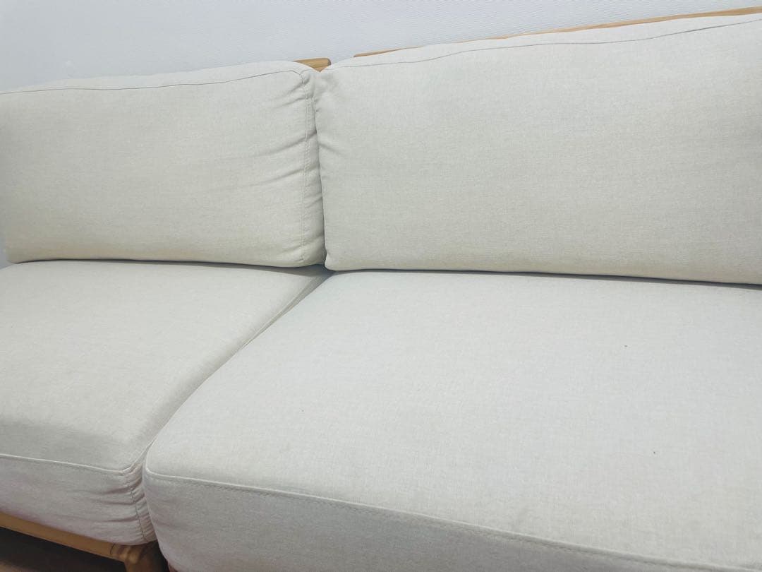 【引渡限定】リコルド ファブリックローソファ 2人掛け 大阪