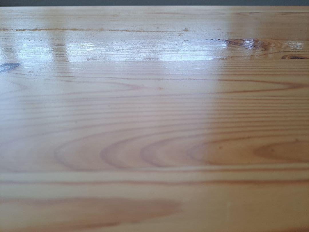 無印良品　学習机　パイン材　廃盤品