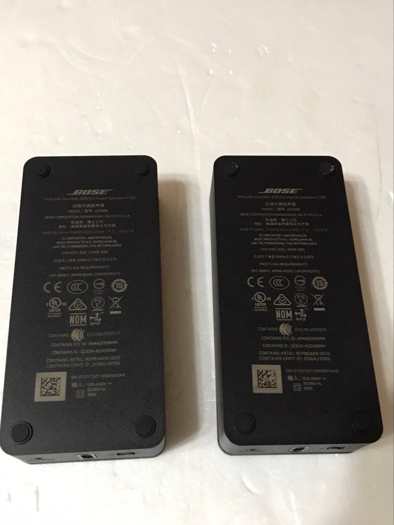 BOSE ワイヤレスリアスピーカー ボーズブラック