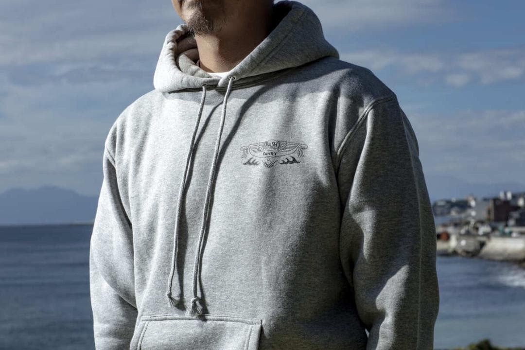 2025 RASH FAMILY プルオーバーパーカー ヘザーグレー XL 限定