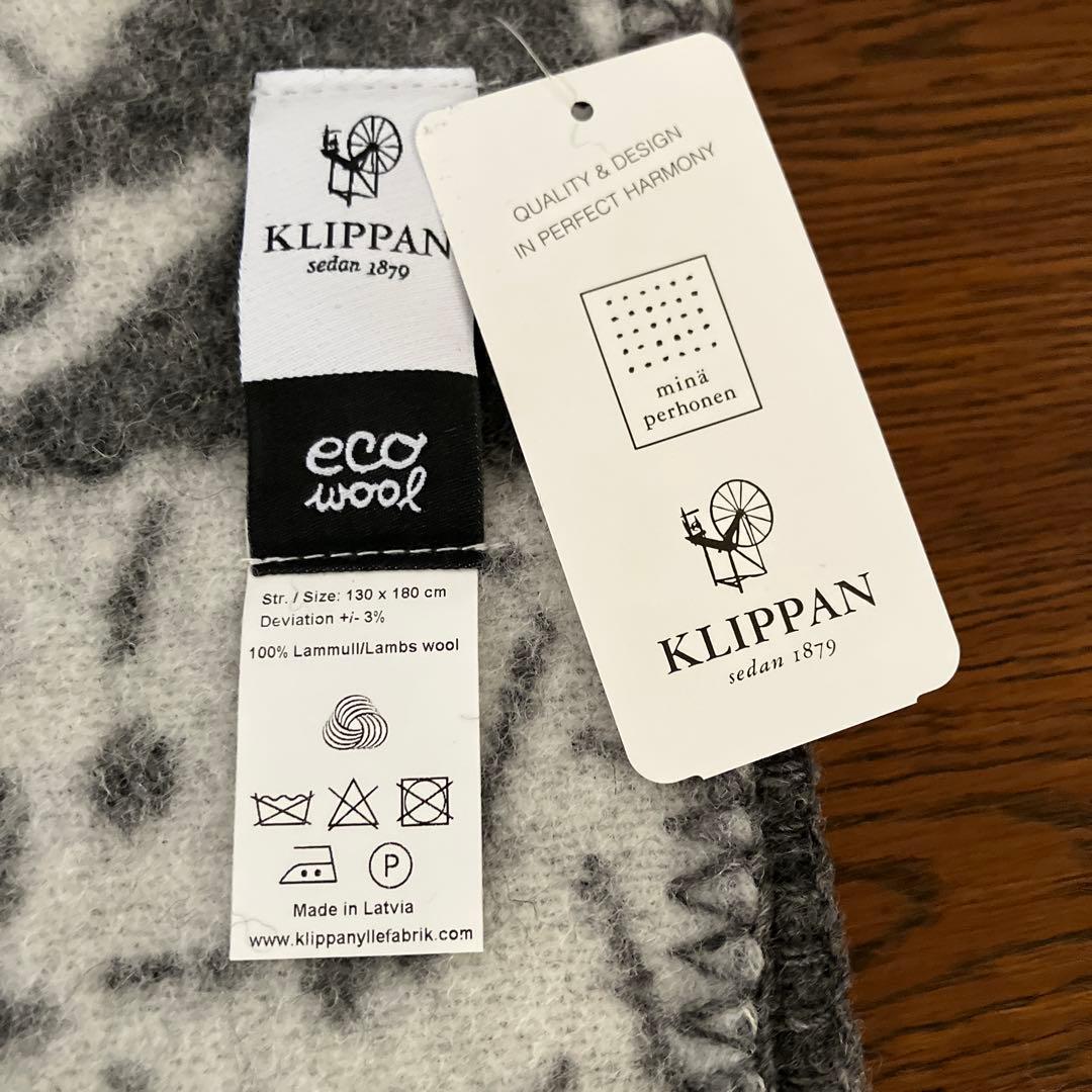KLIPPAN ミナペルホネン　ブランケット毛布