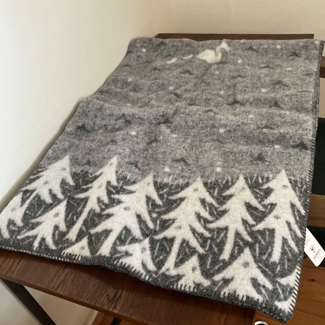 KLIPPAN ミナペルホネン　ブランケット毛布