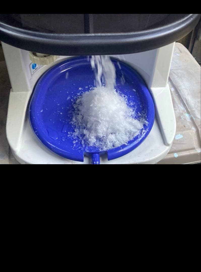 作動良好 中部コーポレーション 初雪 業務用かき氷機 HB320A