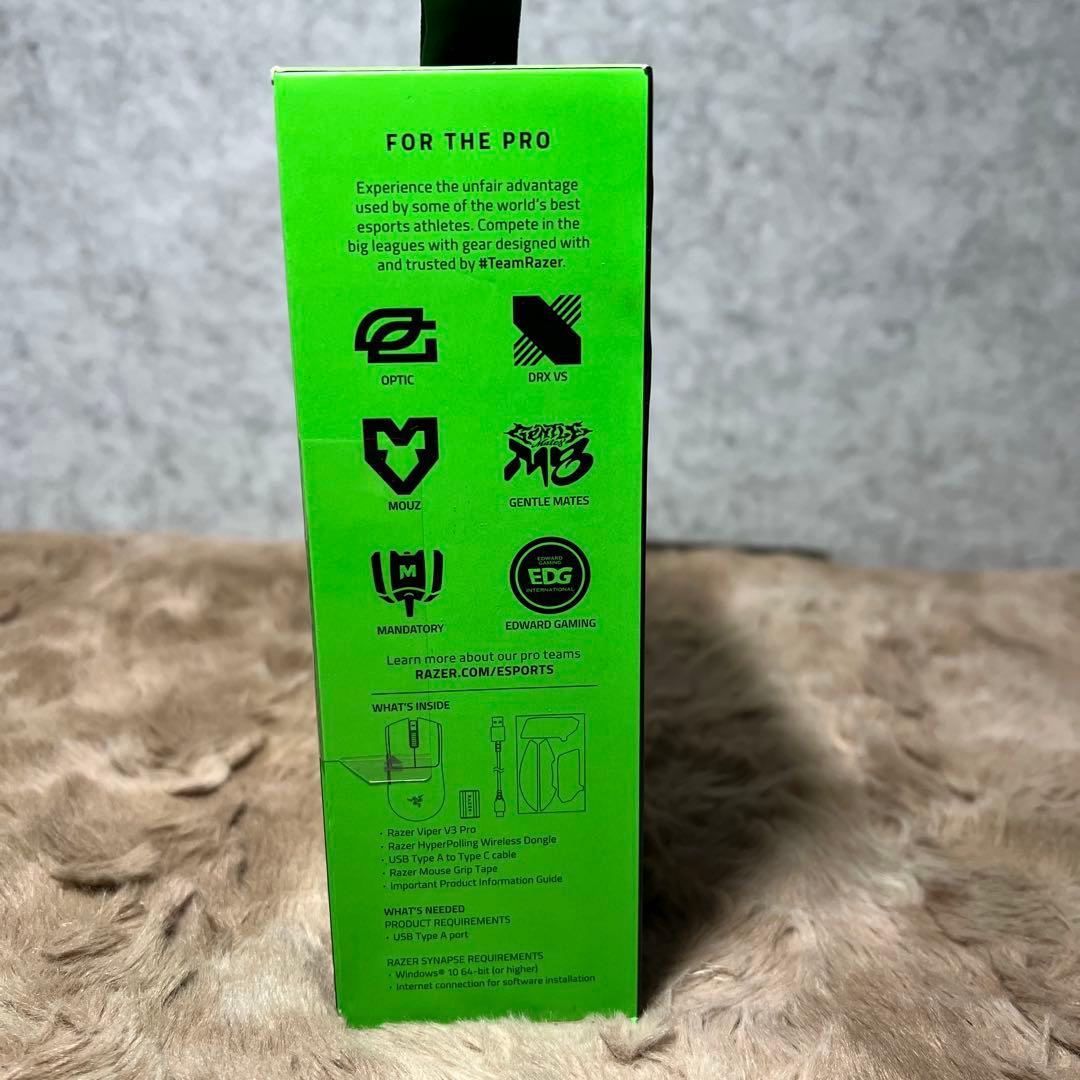 新品未開封Razer Viper V3 Pro White Edition 本体