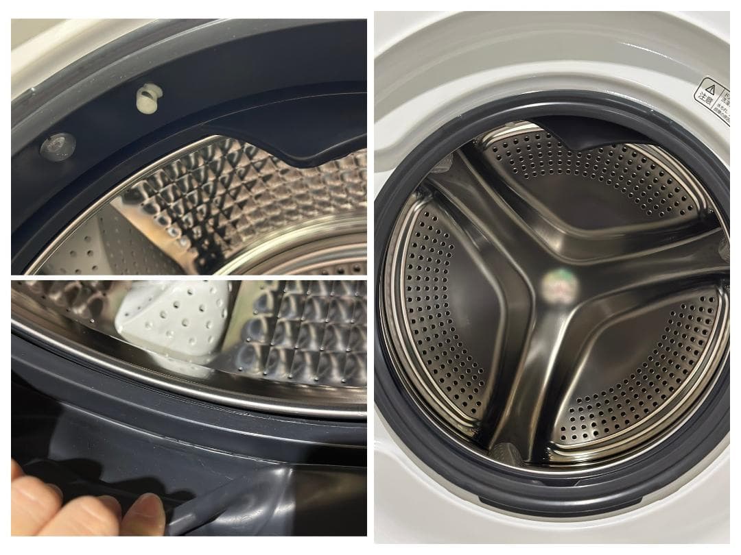 ハイアール ドラム式洗濯機 乾燥無 洗濯9kg JW-TD90SA 24年製