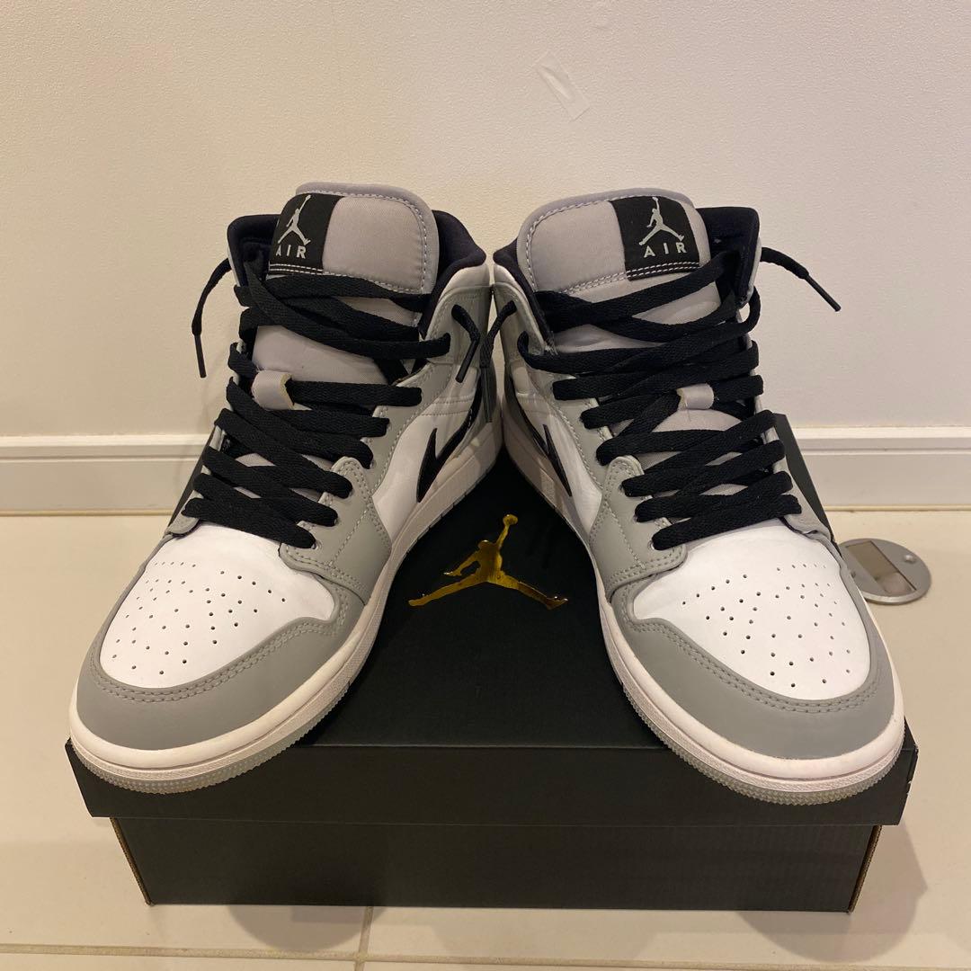 Nike Air Jordan 1 ホワイト/グレー/ブラック