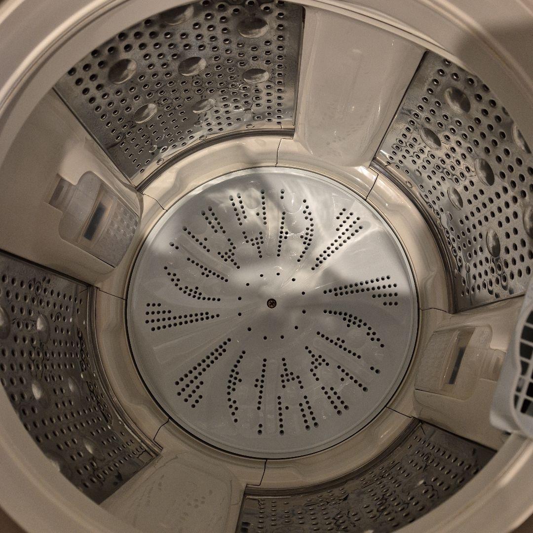 日立 縦型洗濯機 BW-V70F(W)7kg 2021年製　ファインバブル装置付
