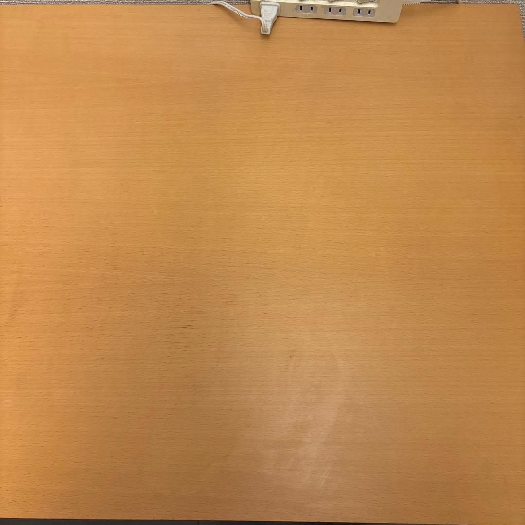 無印良品　MUJI 無垢材デスク　ブナ材　コの字