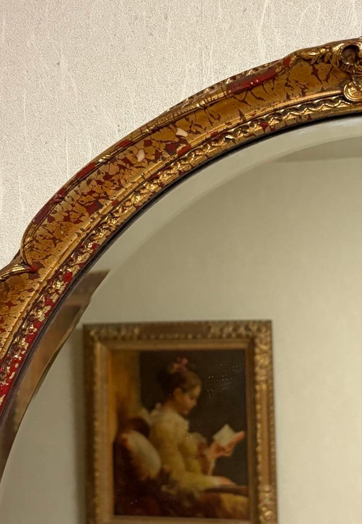 専用ページ❤️アンティークミラー　オーバル