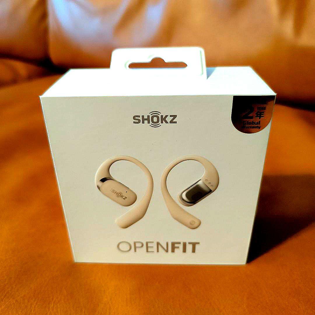 SHOKZ OPENFIT ワイヤレスイヤホン 2年保証