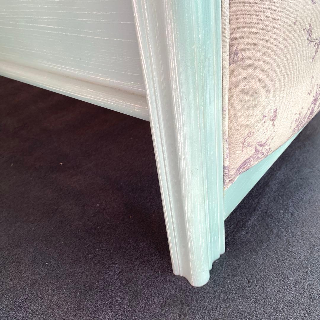 【引き取り限定】クイーンサイズベッドフレームのみ　シャビーシック