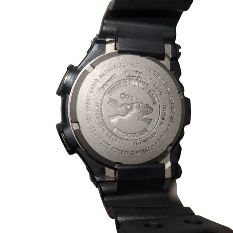 良品　ＤＷ-9900　フロッグマン　G-SHOCK 　腕時計　ブラック　動作品