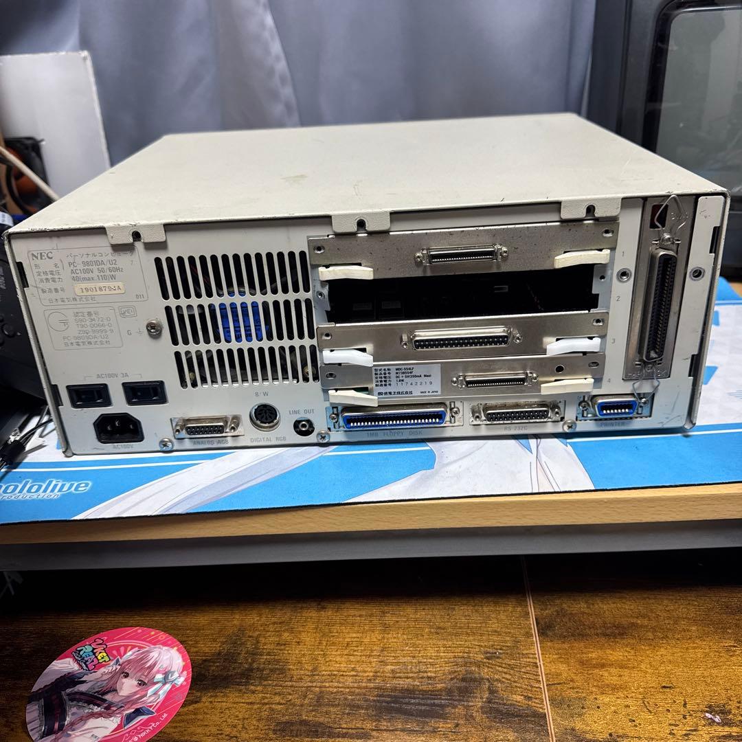 PC9801DA/U2 40MBハードディスク付き