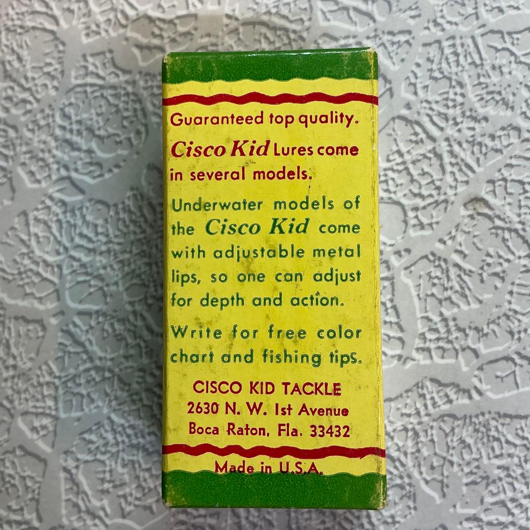ヴィンテージルアーCisco Kid トップウォーター ゴールド